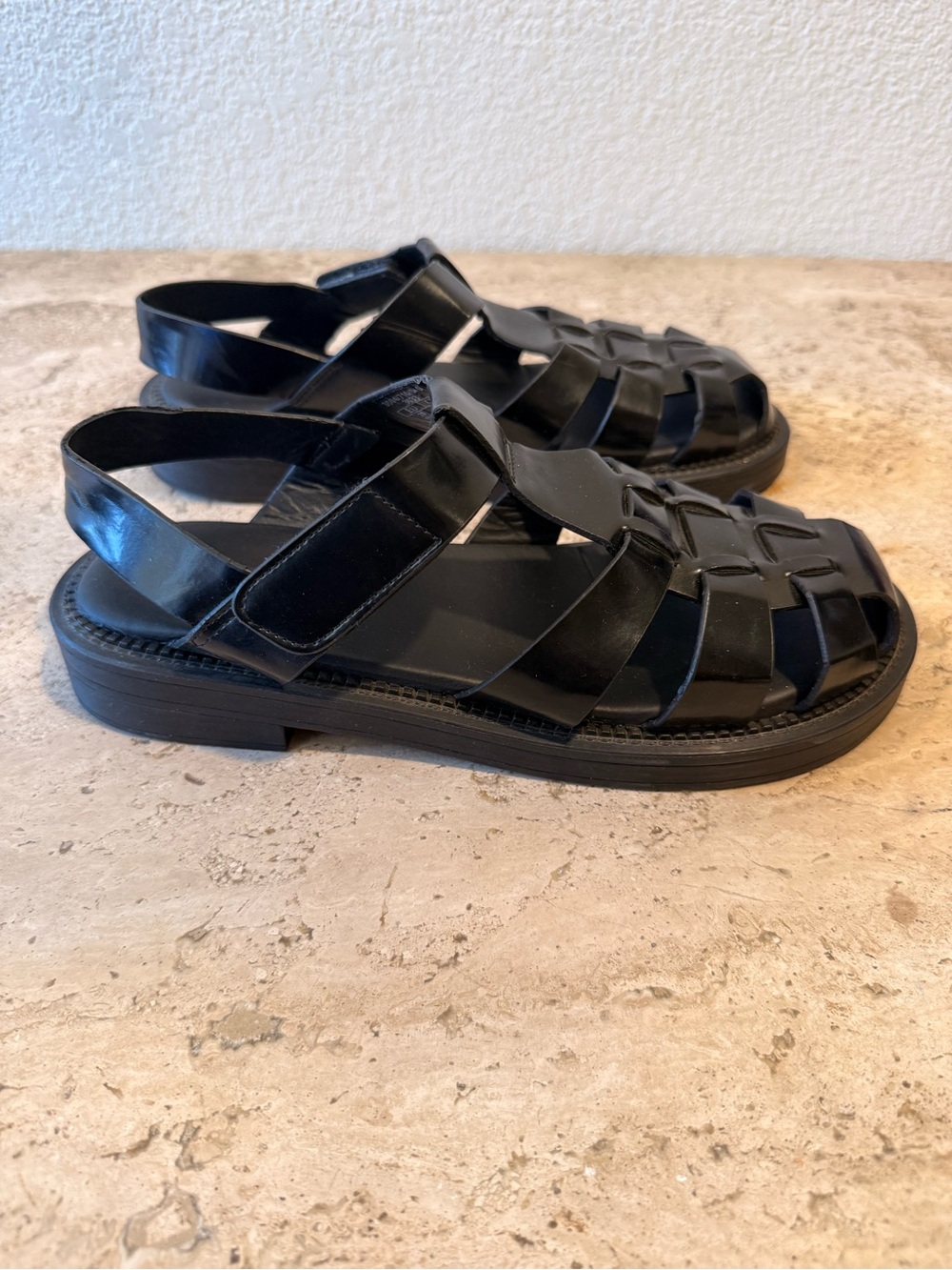 ZARA Chunky Fisherman Sandals - Picture 3 of 5